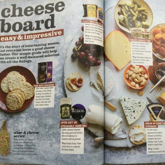 THANKSGIVING COOKBOOK HolidayRecipes +TurkeyPlaceCard Craft-SAVORY MAGAZINE 2017 - Picture 6 of 7